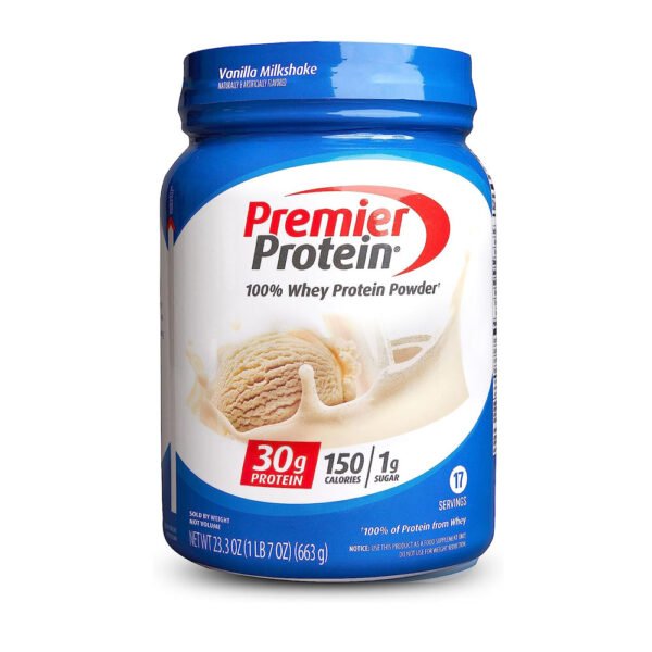 Premier Protein Powder, Vanilla Milkshake, 30g Protein